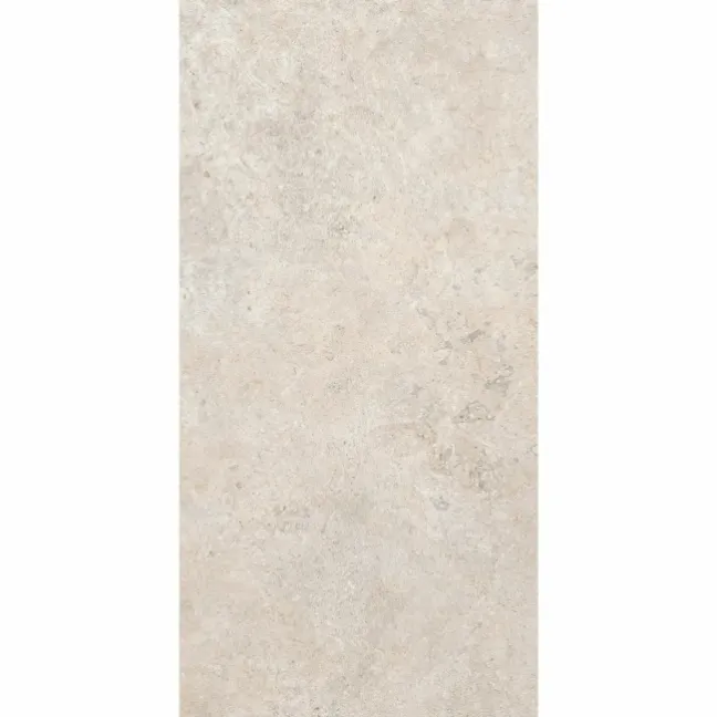 Roca Limestone Effect Ivory Matt Large Porcelain Wall & Floor Tile