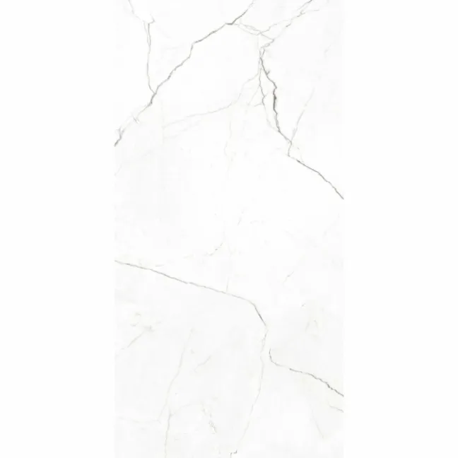 Roca Lincoln White Marble Effect Matt Large Porcelain Tile