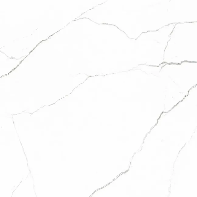 Roca Lincoln White Marble Effect Matt Porcelain Floor Tile