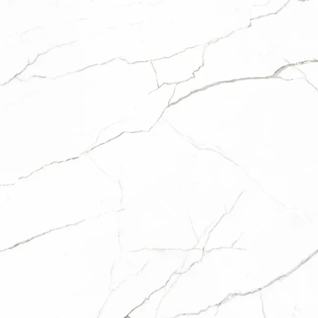 Roca Lincoln White Marble Effect Matt Porcelain Floor Tile