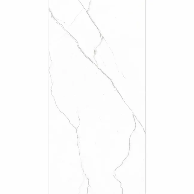 Roca Lincoln White Marble Effect Matt Porcelain Wall & Floor Tile