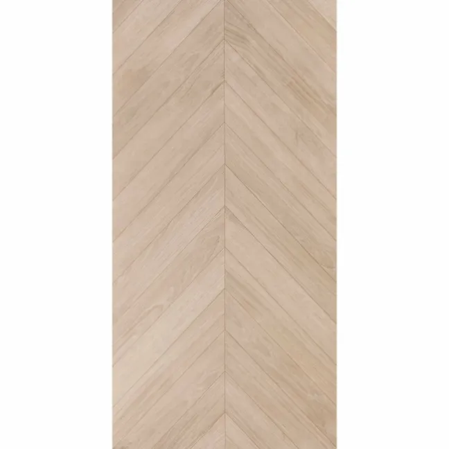 Loire Maple Matt Chevron Wood Effect Porcelain Floor Tile