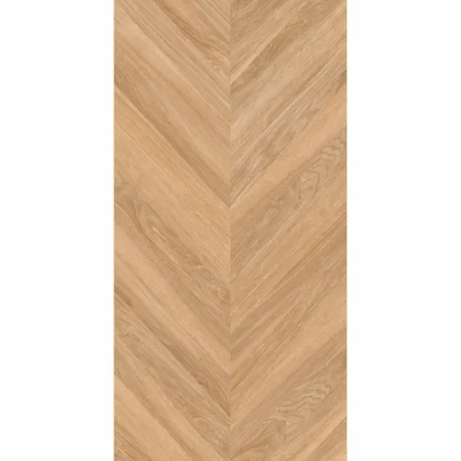 Loire Oak Matt Chevron Wood Effect Porcelain Floor Tile