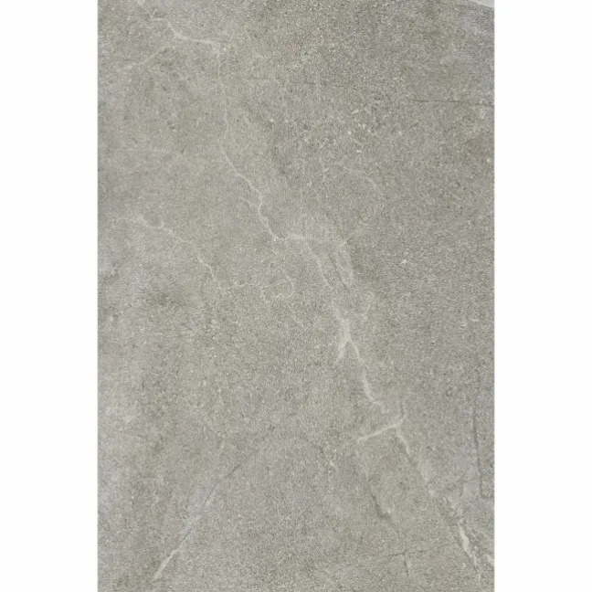 Lucca Flagstone Grey Chiselled Stone Effect Porcelain Tile