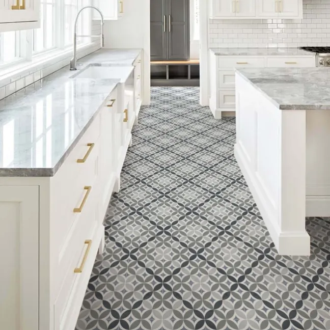 Luken Nicole Aqua Wall and Floor Tile