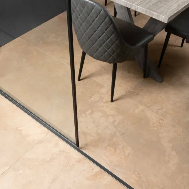 Magma Sparkle Beige Slate Effect Anti Slip Porcelain Tile