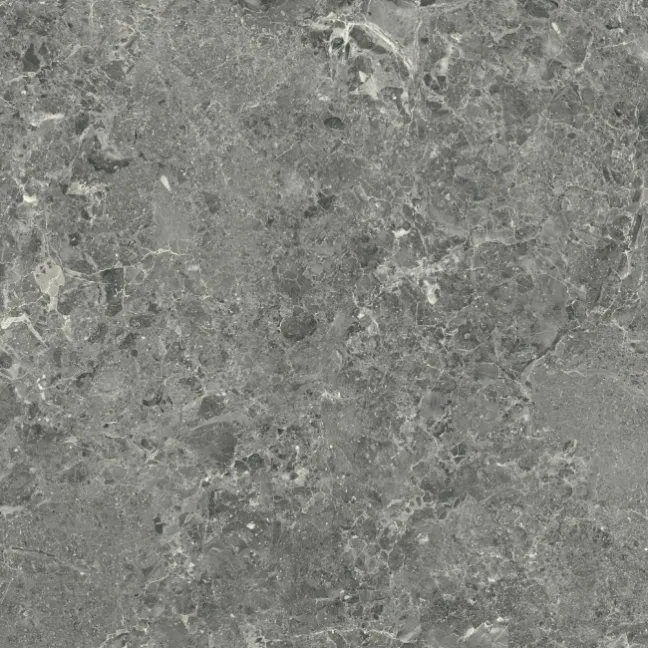 Roca Marais Dark Grey Marble Effect Matt Porcelain Floor Tile