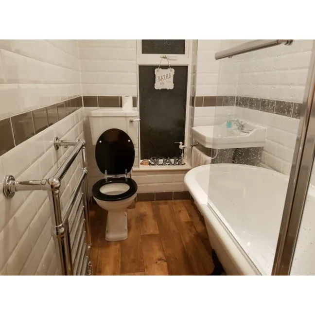 Ceramic Wall Gloss Black Metro Tiles