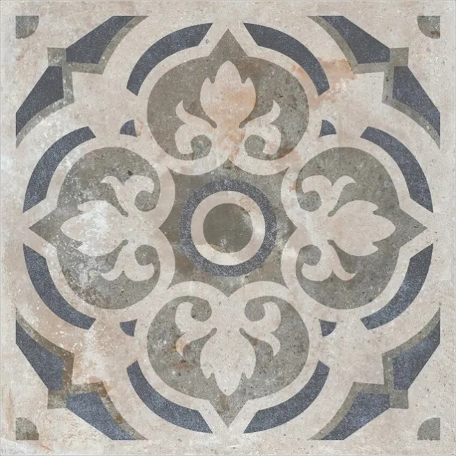 Mischen Light Grey Decor Concrete Effect Matt Porcelain Outdoor Slab Tile