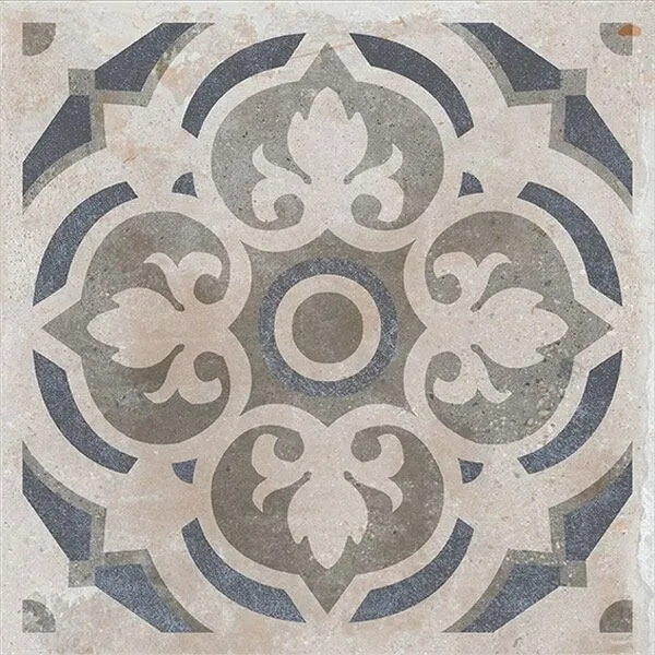 Mischen Light Grey Decor Concrete Effect Matt Porcelain Outdoor Slab Tile