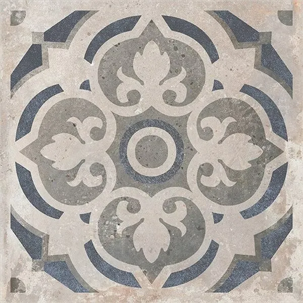 Mischen Light Grey Decor Concrete Effect Matt Porcelain Outdoor Slab Tile