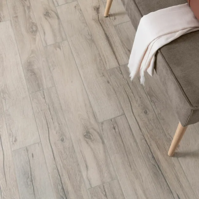 Naturalia Limed Oak Wood Effect Matt Porcelain Floor Tile
