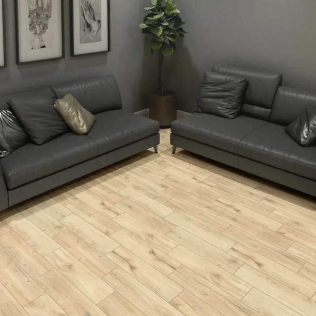 Naturalia Limed Oak Wood Effect Matt Porcelain Floor Tile
