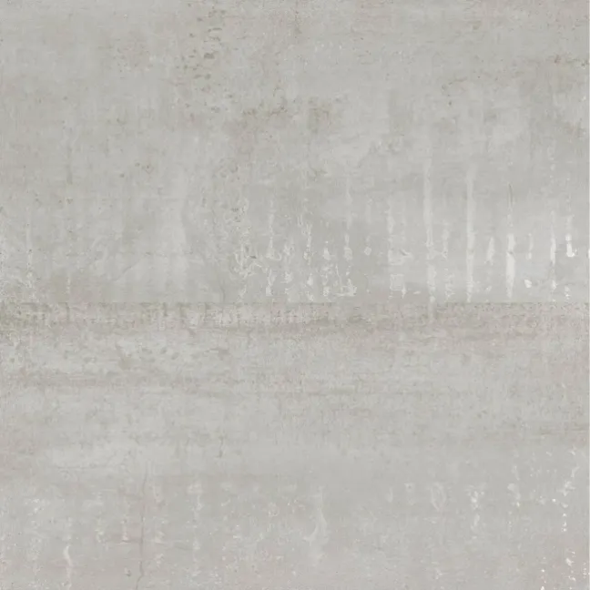 Metal Silver Rectified Porcelain Floor Tile