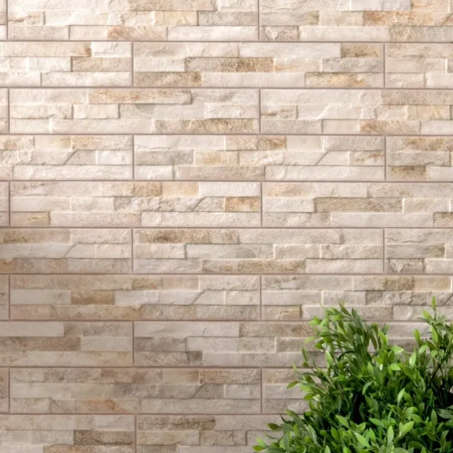 Palermo Beige Slate Effect Wall Tile