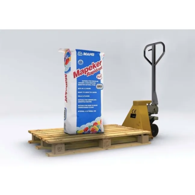 Mapeker Grey Rapid-Set Flex Adhesive 20kg Pallet Deal-48 Bags