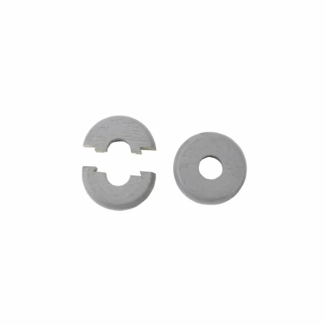 Real Wood Pipe Surrounds - Light Grey  - Pack Of 2