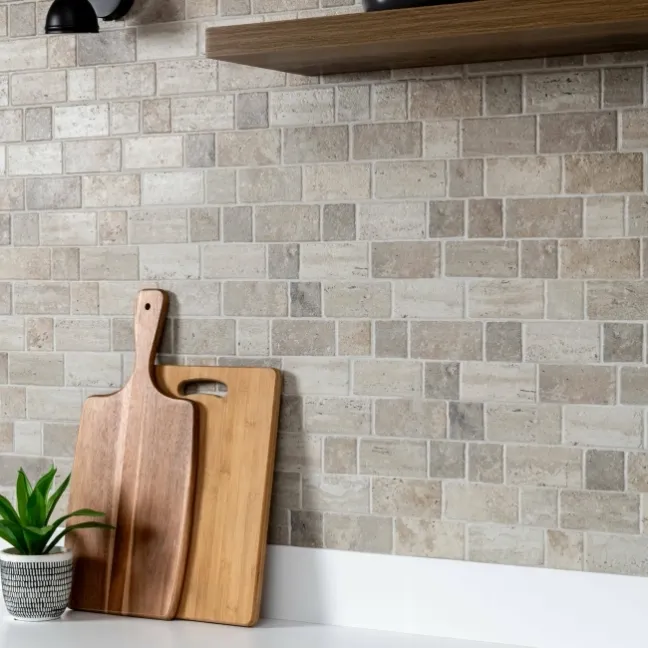 Roma Beige Travertine Effect Italian Porcelain Wall Tile