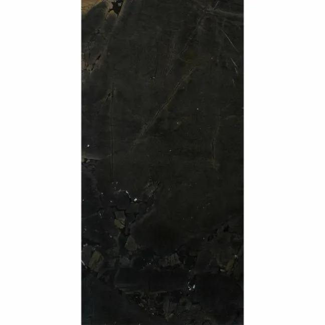 The Room Black Italian Polished Porcelain Wall and Floor Tiles