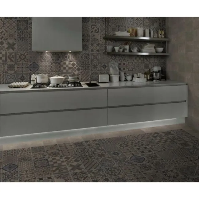 Skyros Delft Grey Wall and Floor Tiles 