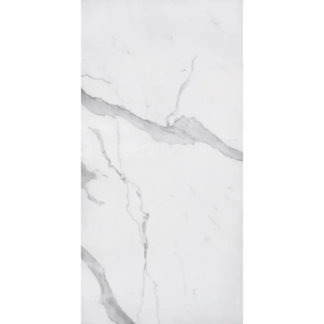 Statuario Lux Italian Polished Porcelain Wall and Floor Tile