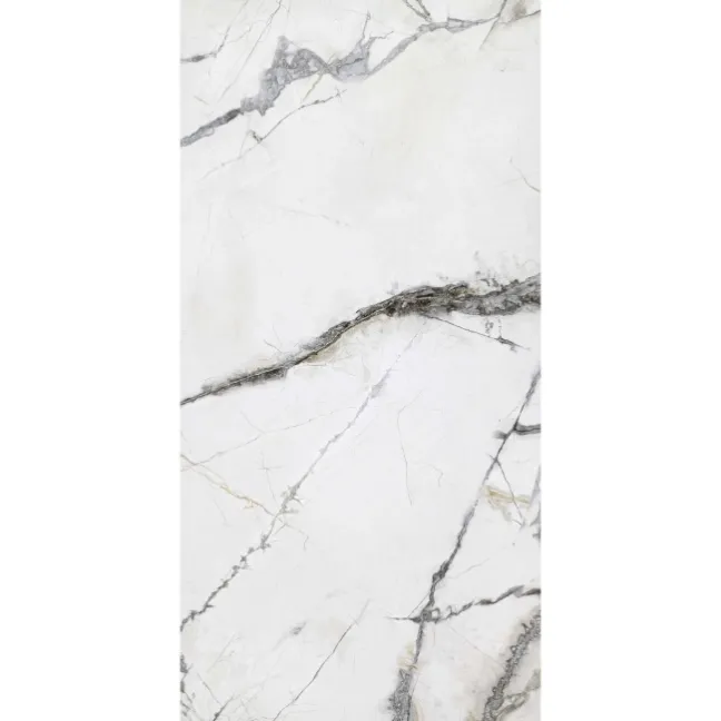 The Room White Italian Marble Matt Porcelain Wall and Floor Tiles