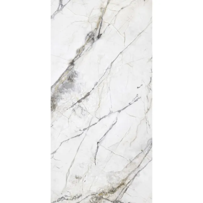 The Room White Italian Marble Matt Porcelain Wall and Floor Tiles