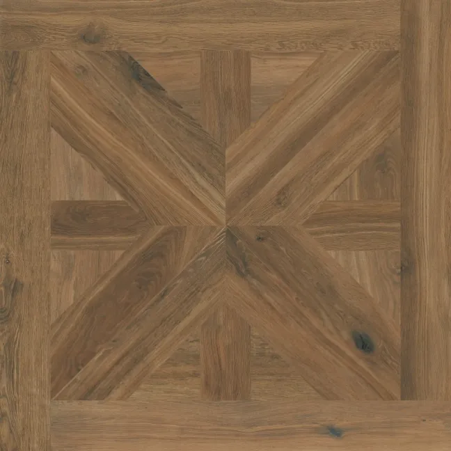 Volte Walnut Woven Wood Effect Matt Porcelain Floor Tile