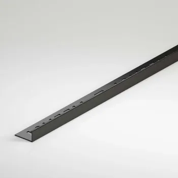 8mm Black Square Edge Plastic Trim