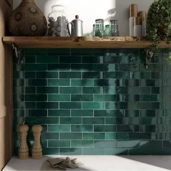 Artesano Moss Green Kitchen Roomset