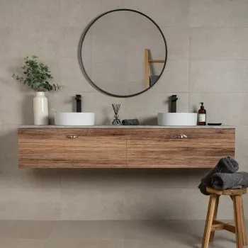 City Stone Grey Wall and Floor 60x30 Tile Bathroom Wall 2300