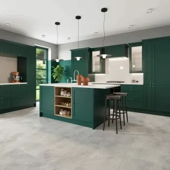 Elconi Grey Large Concrete Effect Matt Porcelain Floor Tile