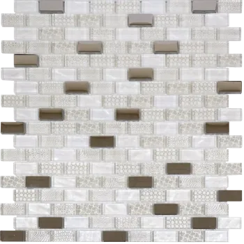 Georgia Oyster Pearl Glass Mosaic