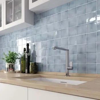 Manacor Blue Moon 100x100mm Wall Tile