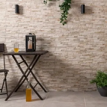Palermo Beige Slate Effect Wall Tile