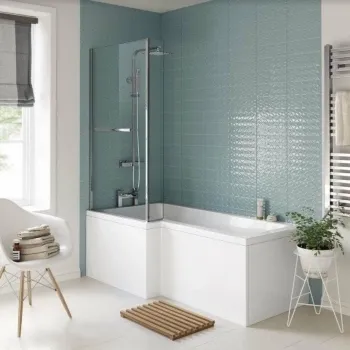 Savoy Leaf Gloss Decor Bathroom Roomset