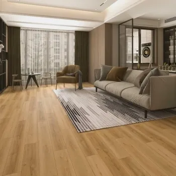 Sierra Natural Oak Effect Luxury Click Vinyl Flooring 5mm