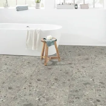 Venezia Grey Terrazzo Effect Water Resistant Laminate Flooring 8mm