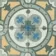 Granada Green Victorian Patterned  Matt Ceramic Floor Tile
