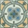Granada Green Victorian Patterned  Matt Ceramic Floor Tile