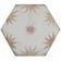 Lylia Terracotta Decor Hexagon Matt Wall and Floor Tile