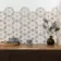 Lylia Terracotta Decor Hexagon Matt Wall and Floor Tile