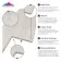 Quick-Step Light Grey Oak Laminate Flooring 8mm