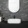 Rio Black Split Face Effect Italian Porcelain Wall Tile