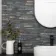 Rio Black Split Face Effect Italian Porcelain Wall Tile