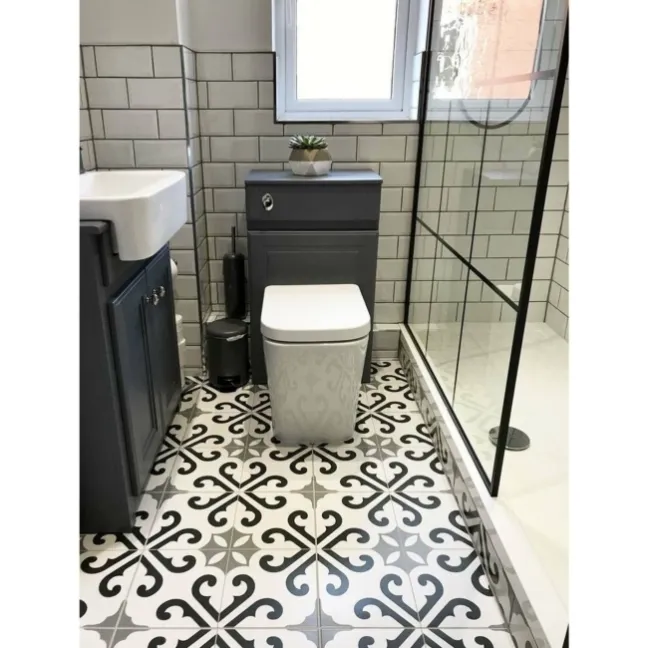 Derby Pattern Porcelain Floor Tiles