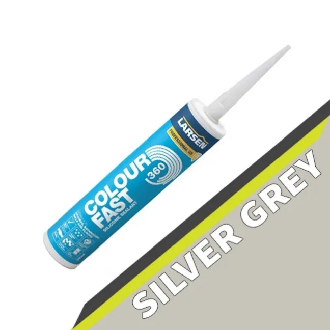 Colour Fast 360 Silicone Sealant Silver Grey