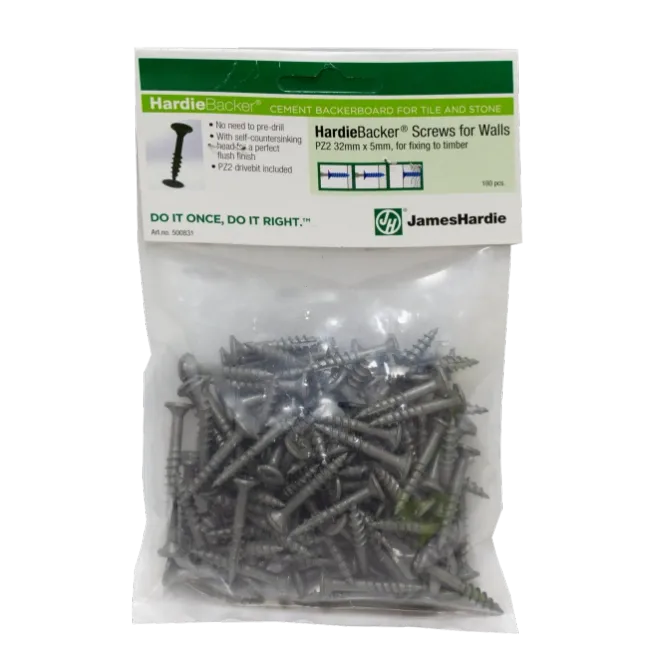 35mm HardieBacker Screws for Walls