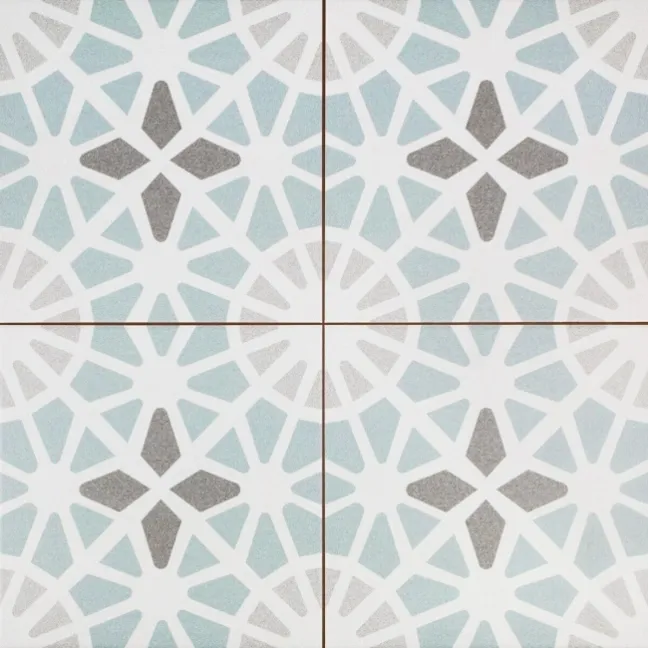 Adele Light Blue Floor Tile