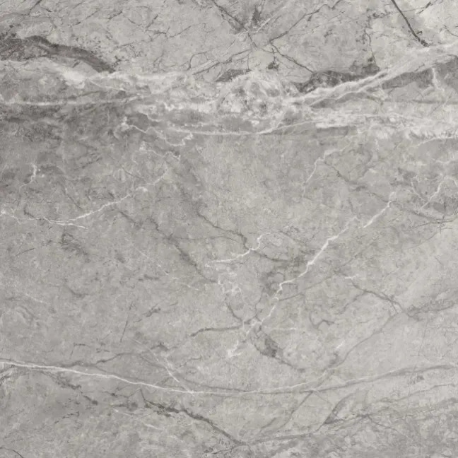 Bernini Grey Gloss Marble Effect Floor Tile